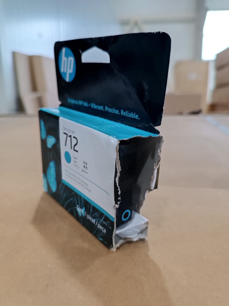HP Original Inkjet 3ED67A / HP 712 cyan 29ml B-box image 1
