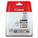 Canon Original Inkjet Set PGI-580BK/CLI-581CMYK 2078C005 11,2 + 4 x 5,6 ml image 1