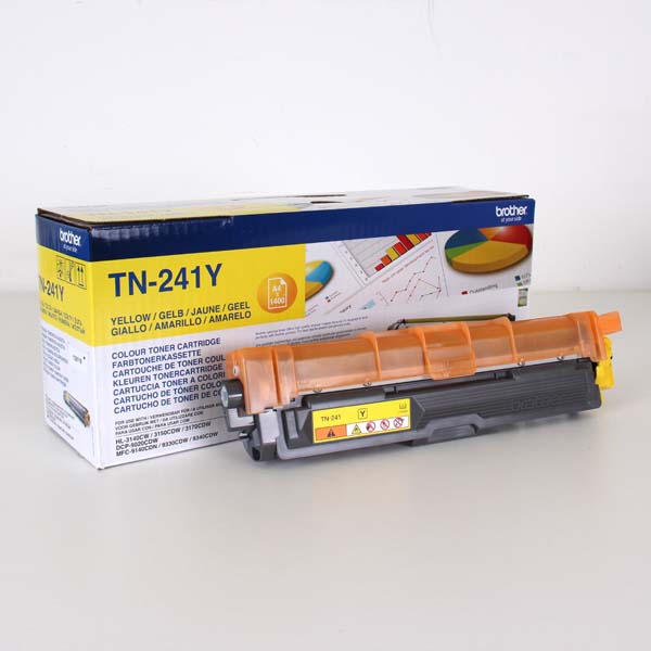 Brother Original Toner TN241Y yellow 1 400 pages