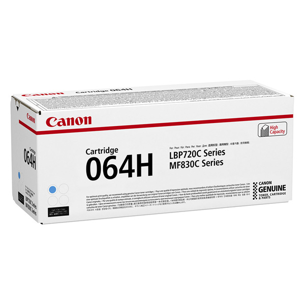 Canon Original Toner CRG-064HC / 4936C001 cyan 10 500 pages