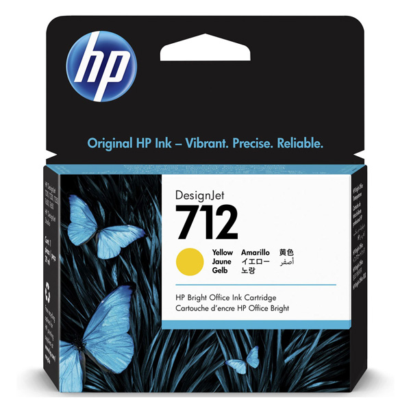 HP Original Inkjet 3ED69A / HP 712 yellow 29ml
