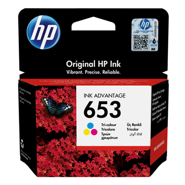 HP Original Inkjet 3YM74AE / HP 653 tricolor 200 pages B-box