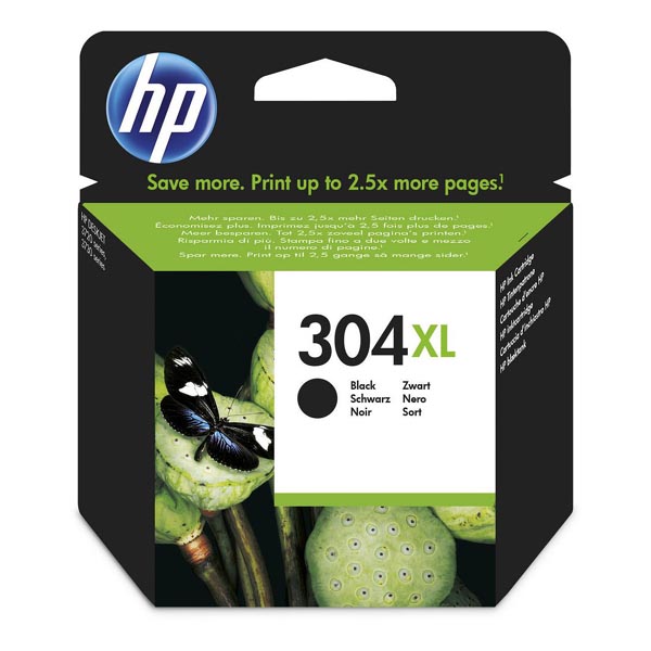 HP Original Inkjet N9K08AE / HP 304XL black 5,5 ml 500 pages
