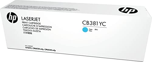 HP Original Toner CB381YC / HP 824YC cyan 21 000 pages C-box