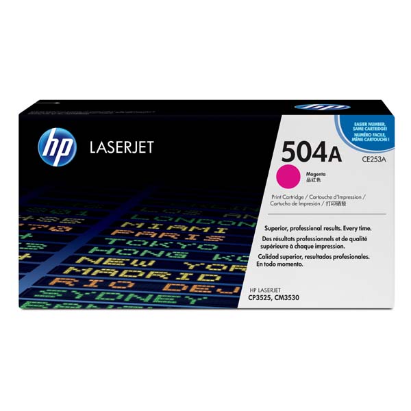 HP Original Toner CE253A / HP 504A magenta 7 000 pages