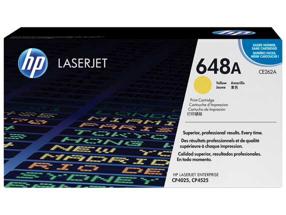 HP Original Toner CE262A / HP 648A yellow 11 000 pages