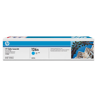 HP Original Toner CE311A / HP 126A cyan 1 000 pages B-box