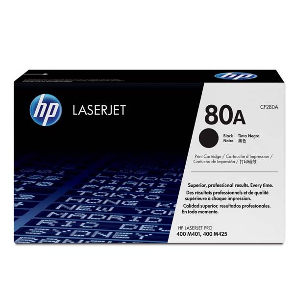 HP Original Toner CF280A / HP 80A black 2 700 pages