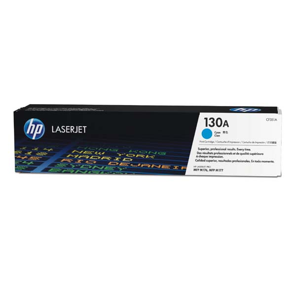 HP Original Toner CF351A / HP 130A cyan 1 000 pages