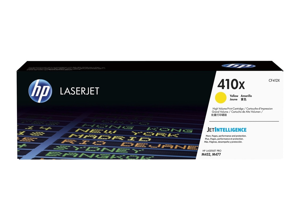 HP Original Toner CF412X / HP 410X yellow 5 000 pages