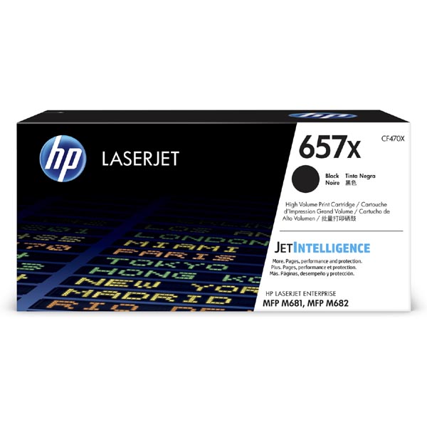 HP Original Toner CF470X / HP 657X black 28 000 pages