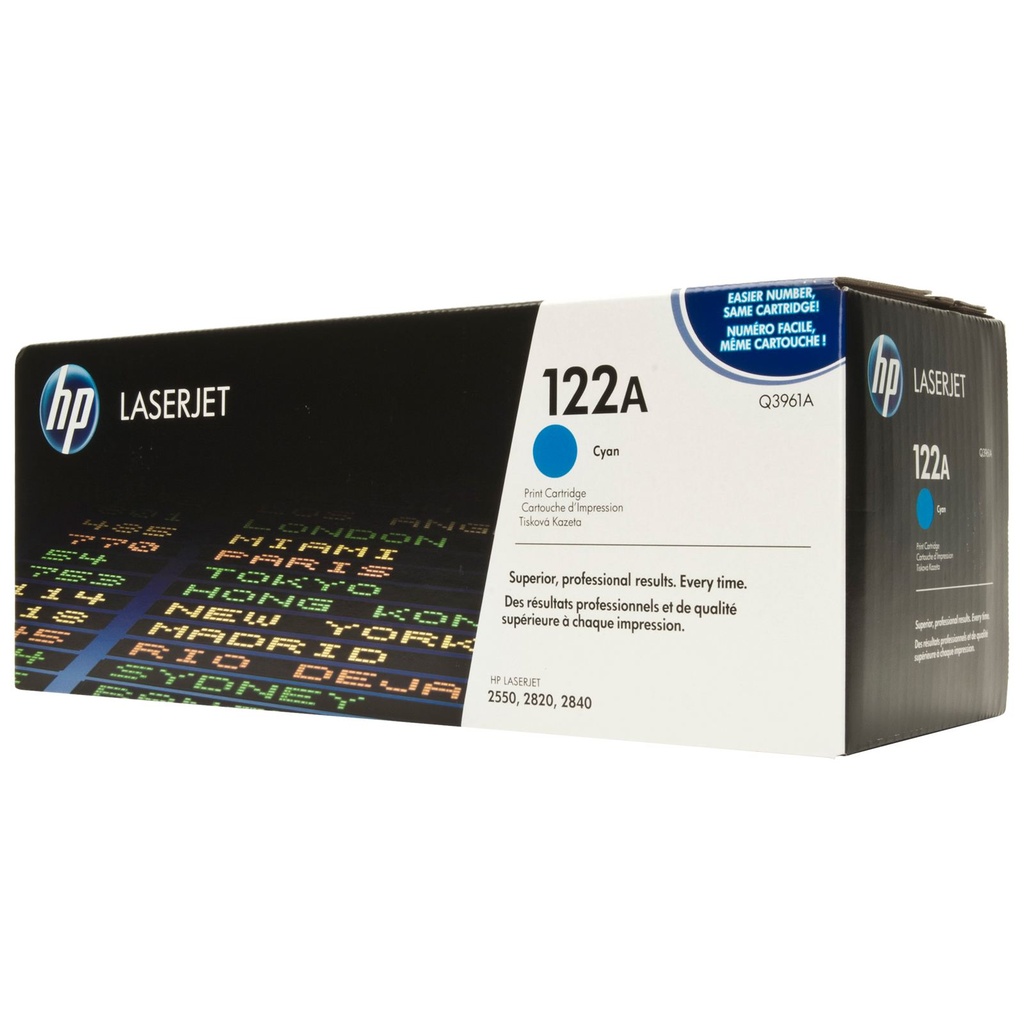 HP Original Toner Q3961A / HP 122A cyan 4 000 pages B-box