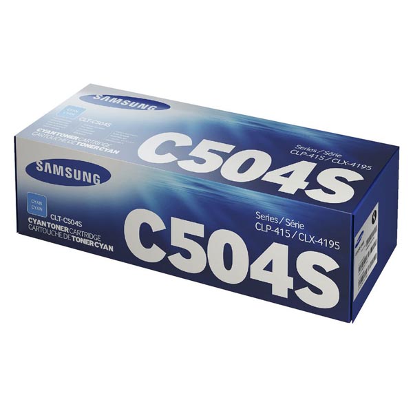 HP Original Toner SU025A / Samsung CLT-C504S cyan 1 800 pages B-box