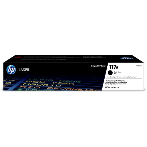 HP Original Toner W2070A / HP 117A black 1 000 pages B-box