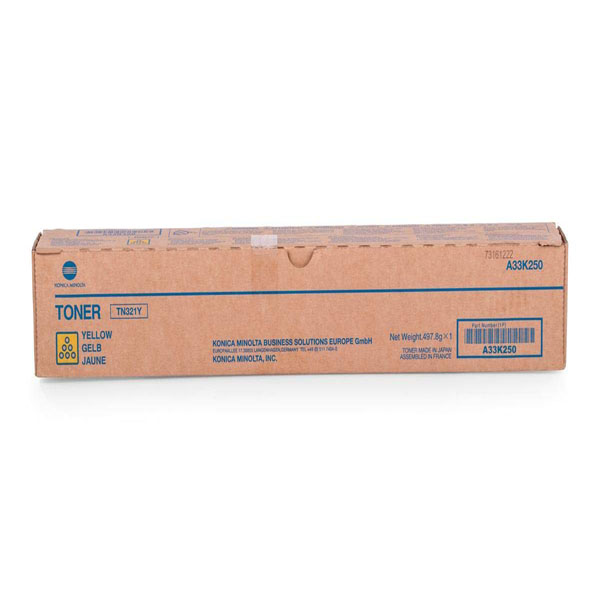 Konica Minolta Original Toner TN321Y A33K250 yellow 25 000 pages