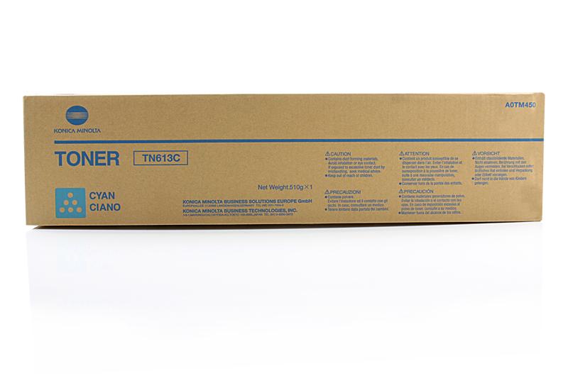 Konica Minolta Original Toner TN613C A0TM450 cyan 30 000 pages B-box