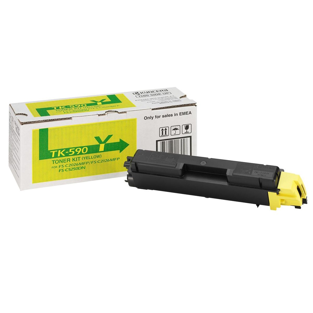 Kyocera Original Toner TK-590Y 1T02KVANL0 yellow 5 000 pages