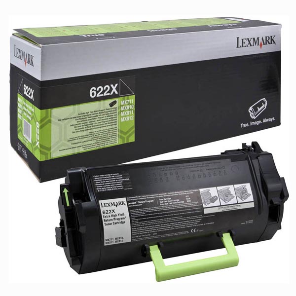 Lexmark Original Toner 62D2X00 / 622X black 45 000 pages