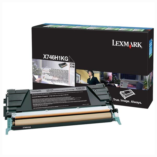 Lexmark Original Toner X746H1KG black 12 000 pages