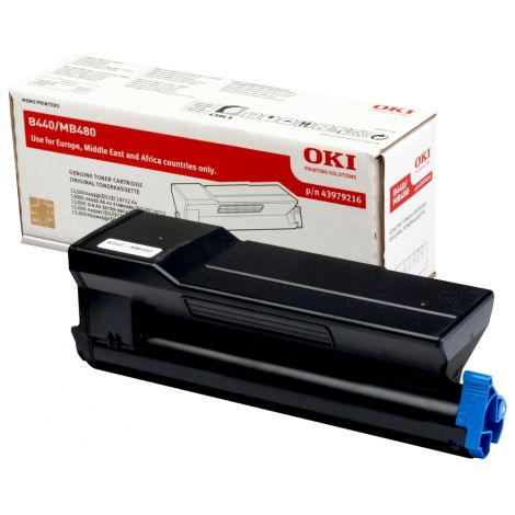OKI Original Toner 43979216 black 12 000 pages