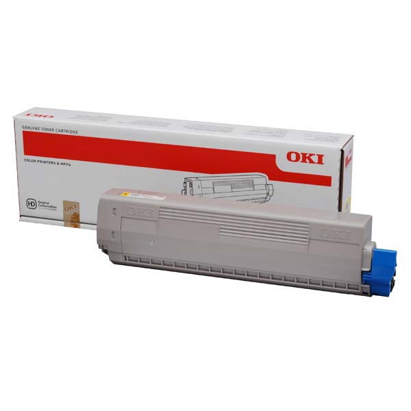 OKI Original Toner 44844505 yellow 10 000 pages