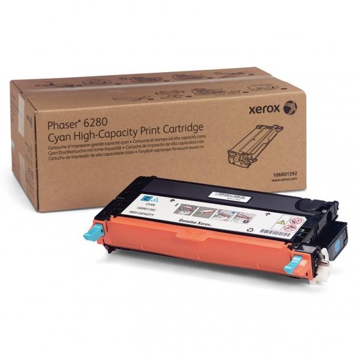 [4001409] Xerox Original Toner 106R01400 cyan 5 900 pages