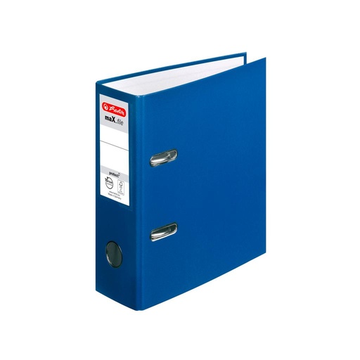 [4002452] Zakladač pákový Herlitz maX.file A5 7,5cm na výšku modrý