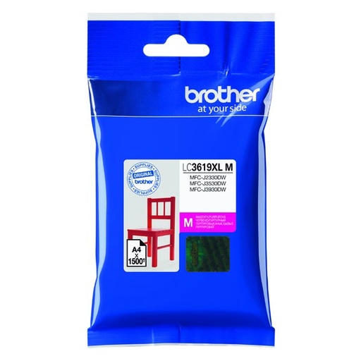[4002489] Brother Original Inkjet LC-3619XLM magenta 1 500 pages