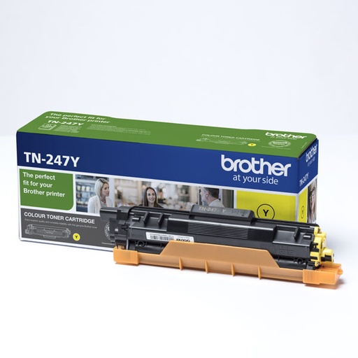 [4003765] Brother Original Toner TN-247Y yellow 2 300 pages C-box