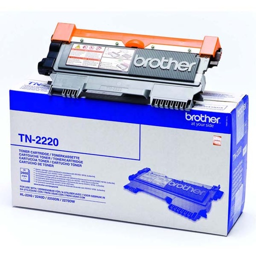 [4001549] Brother Original Toner TN2220 black 2 600 pages