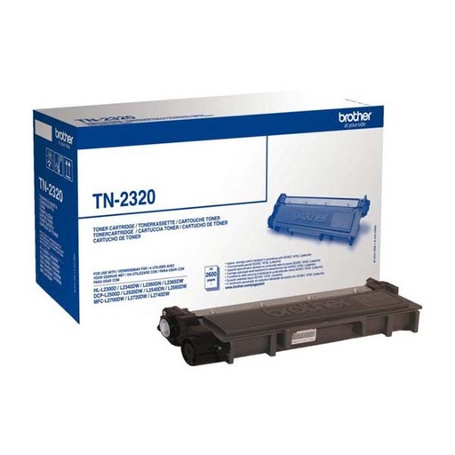 [4003843] Brother Original Toner TN2320 black 2 600 pages B-box