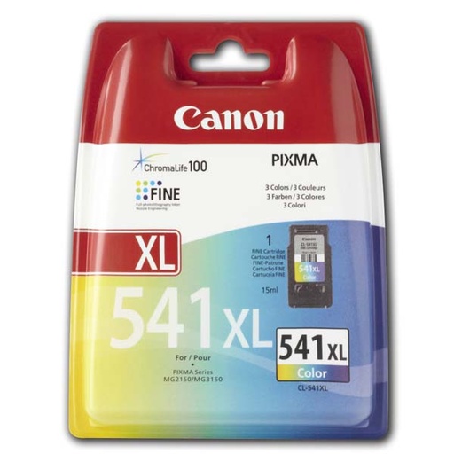 [4000674] Canon Original Inkjet CL-541XL 5226B005 5226B004 CMY 400 pages
