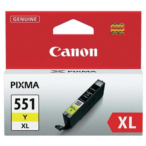 [4000124] Canon Original Inkjet CLI-551Y XL 6446B001 yellow 11 ml