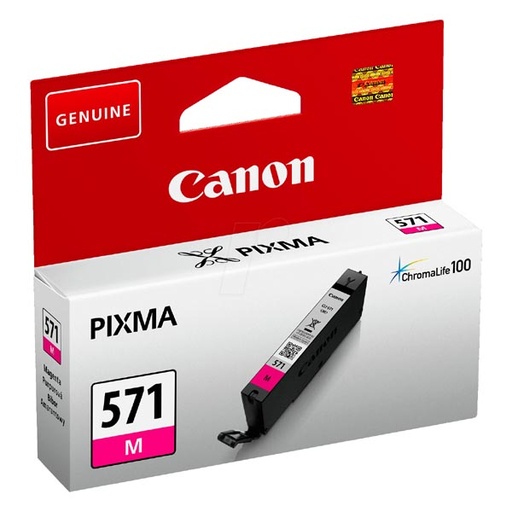 [4002462] Canon Original Inkjet CLI-571M 0387C001 magenta 7 ml 306 pages