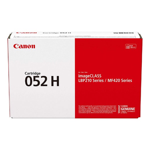 [4001602] Canon Original Toner 052H black 2200C004 9 200 pages