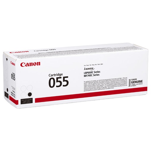 [4003781] Canon Original Toner 055BK 3016C002 black 2 300 pages