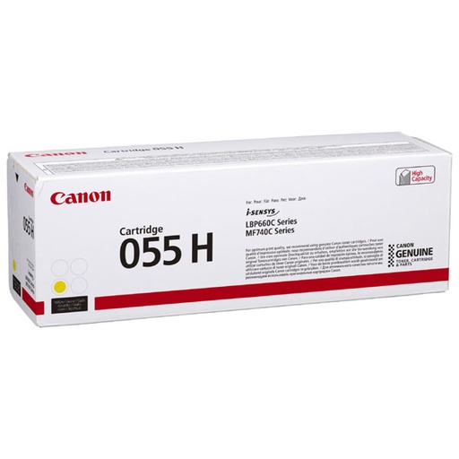 [4003461] Canon Original Toner 055HY 3017C002 yellow 5 900 pages