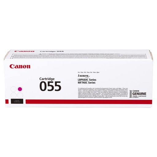 [4003784] Canon Original Toner 055M 3014C002 magenta 2 100 pages