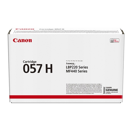 [4003385] Canon Original Toner 057H 3010C002 black 10 000 pages
