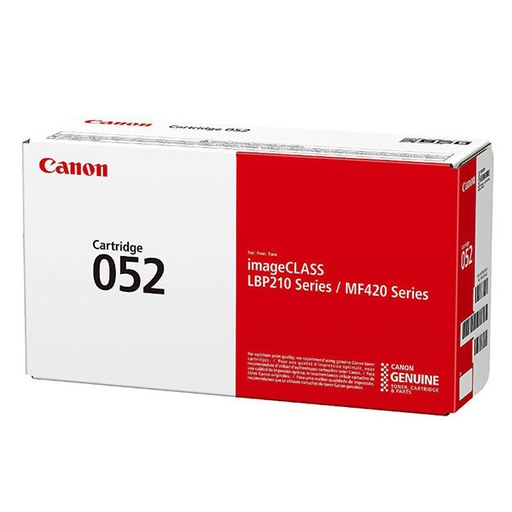 [4CRG052CR] Canon Original Toner CRG 052 2199C002 black 3 100 pages C-box