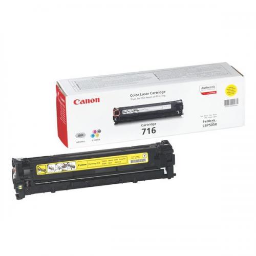 [4000271] Canon Original Toner CRG 716Y 1977B002 yellow 1 500 pages
