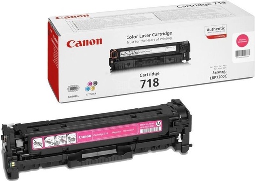 [4000183] Canon Original Toner CRG 718M 2660B002 magenta 2 900 pages
