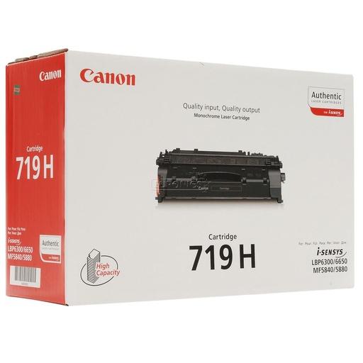 [4003621] Canon Original Toner CRG 719H 3480B012 black 6 400 pages B-box