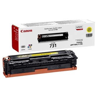 [4000649] Canon Original Toner CRG 731Y 6269B002 yellow 1 500 pages