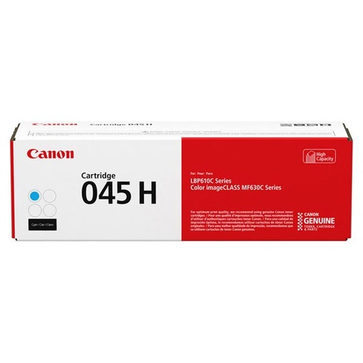 [4045HCCR] Canon Original Toner CRG-045HC 1245C002 cyan 2 200 pages C-box