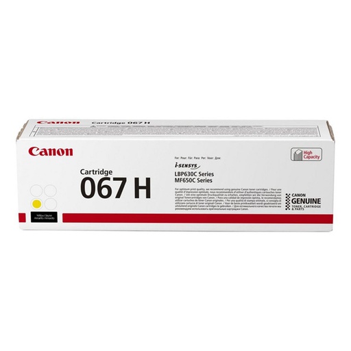 [4003794] Canon Original Toner CRG-067HY 5103C002 yellow 2 350 pages