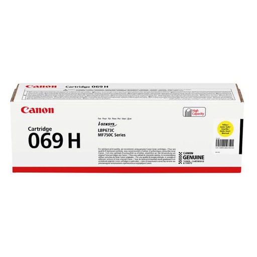 [4003798] Canon Original Toner CRG-069HY 5095C002 yellow 5 500 pages