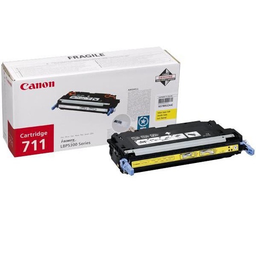 [4003408] Canon Original Toner CRG-711 1657B002 yellow 6 000 pages