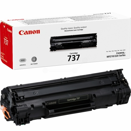 [4CRG737CR] Canon originálny toner CRG 737 9435B002 black (čierna) 2 400 strán C-box