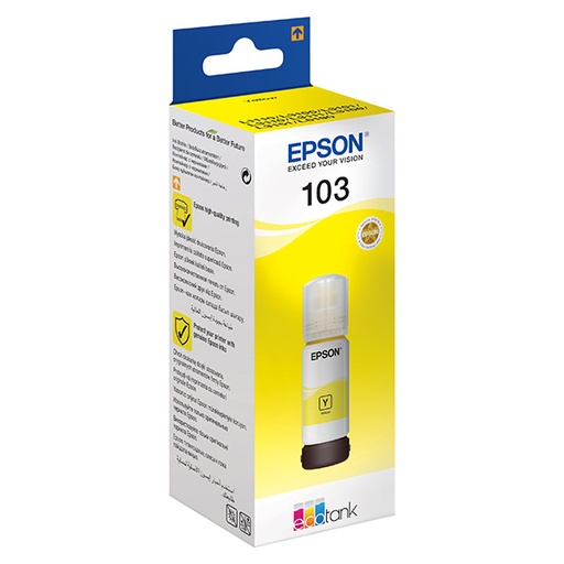 [4003269] Epson Original Inkjet 103 / C13T00S44A yellow 65 ml